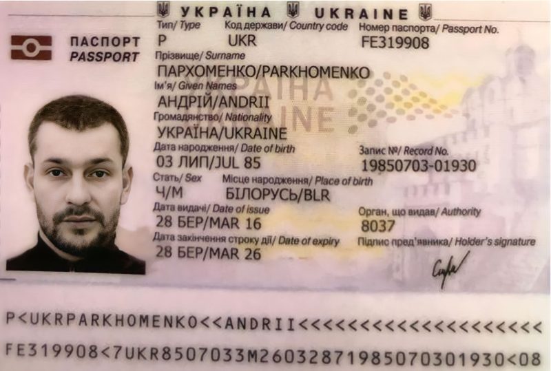 PARKHOMENKO, ANDRII