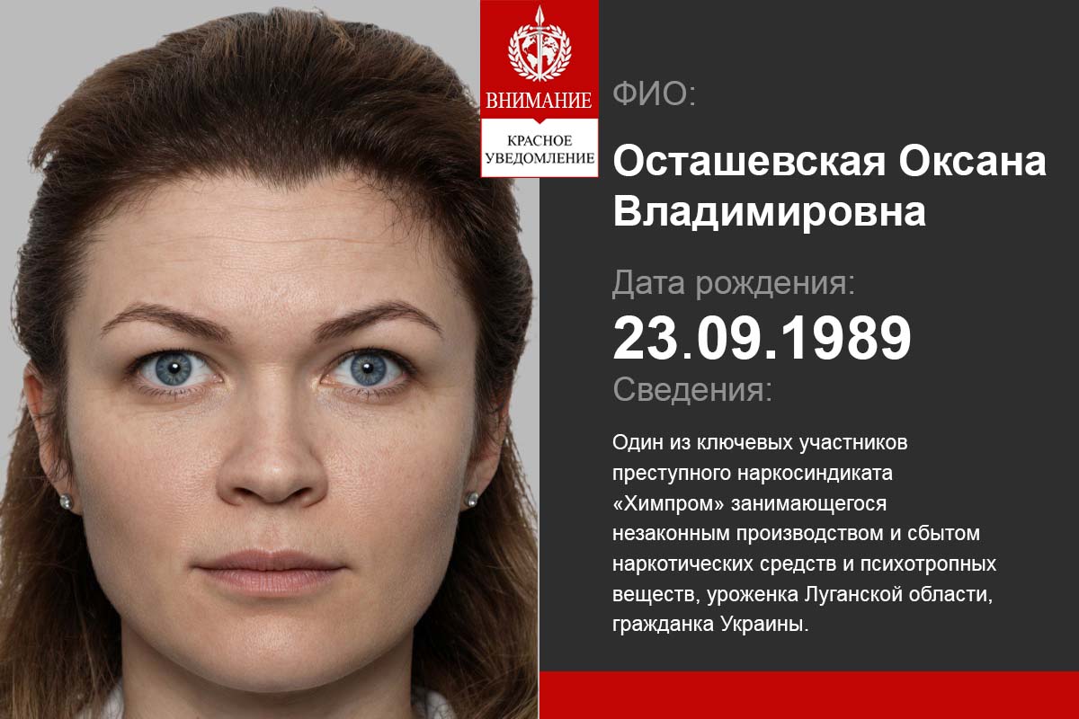 Осташевская Оксана Химпром